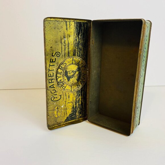 Vintage Players Cigarette Tin - Picture 2 of 4